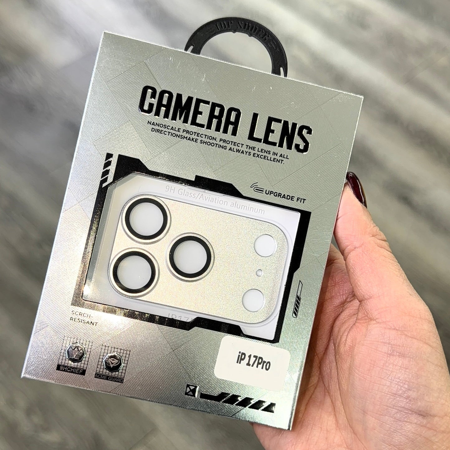 Colored camera protection lens for 17 series