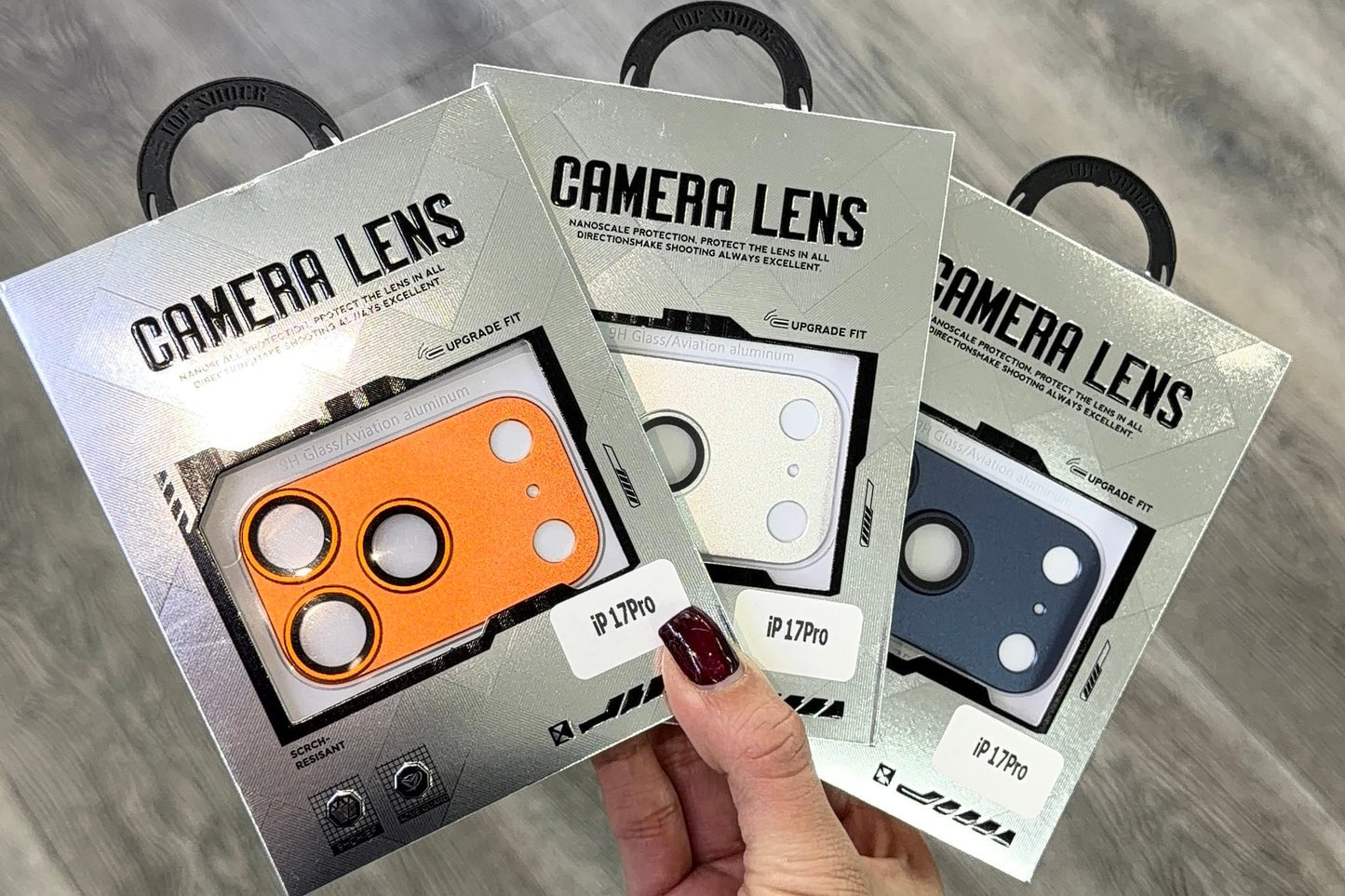 Colored camera protection lens for 17 series